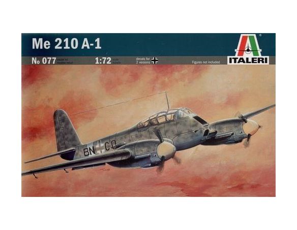 Italeri IT0077 ME-210 A1 KIT 1:72 Modellino