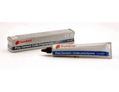 Humbrol HBAE4021 POLY CEMENT COLLA IN TUBETTO 12 ml Modellino