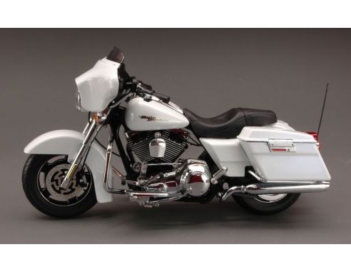 Highway 61 HGW81165 H.DAVIDSON FLHX STREET GLIDE WHITE HOT DENIM 1:12 Moto