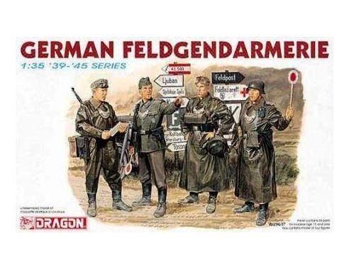 Dragon D6061 GERMAN FELDGENDARMERIE  KIT 1:35 Modellino
