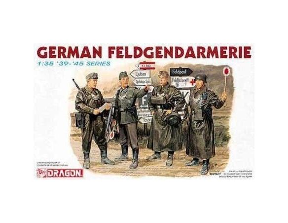Dragon D6061 GERMAN FELDGENDARMERIE  KIT 1:35 Modellino