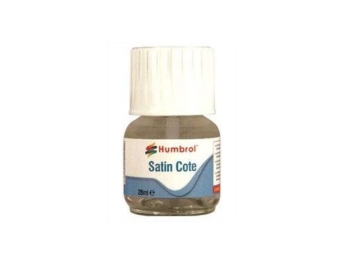 Humbrol HBAC5400 SATIN COTE TRASPARENTE SATINATO ml 28 Modellino