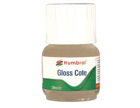 Humbrol HBAC5500 GLOSS COTE TRASPARENTE LUCIDO ml 28 Colori ed Accessori