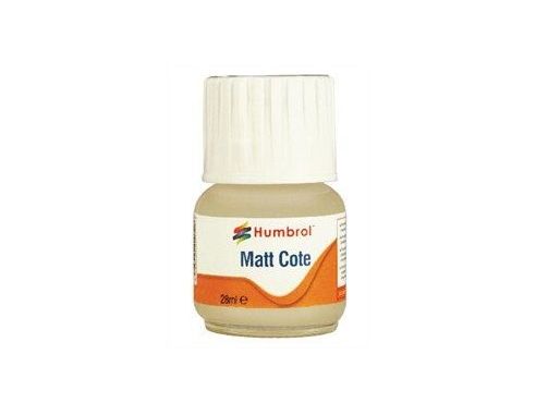 Humbrol HBAC5600 MATT COTE TRASPARENTE OPACO ml 28 Modellino