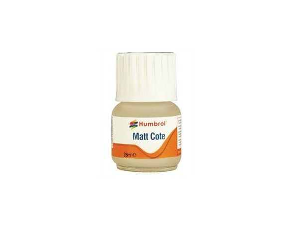 Humbrol HBAC5600 MATT COTE TRASPARENTE OPACO ml 28 Modellino
