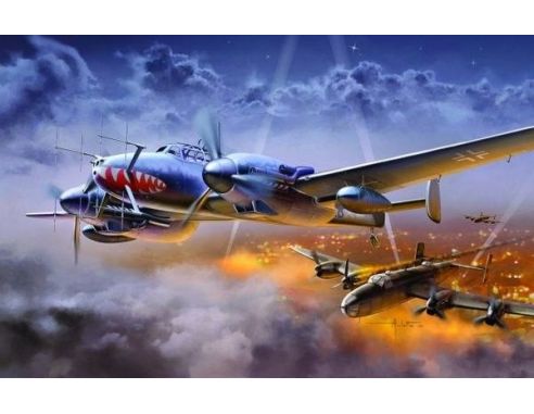 Italeri IT1314 BF 110 G-4 HISTORIC UPGRADE KIT 1:72 Modellino