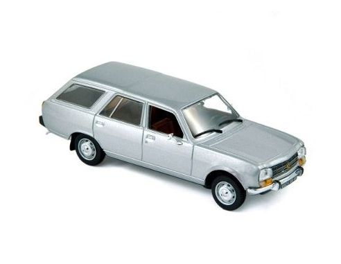 Norev NV475456 PEUGEOT 504 BREAK 1979 SILVER 1:43 Auto Stradali