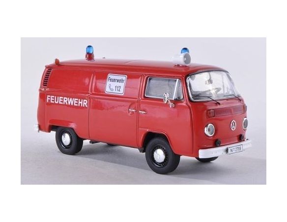 Premium Classixx PREM11702 VW T2B BOX VAN FEUERWEHR 1:43 Modellino
