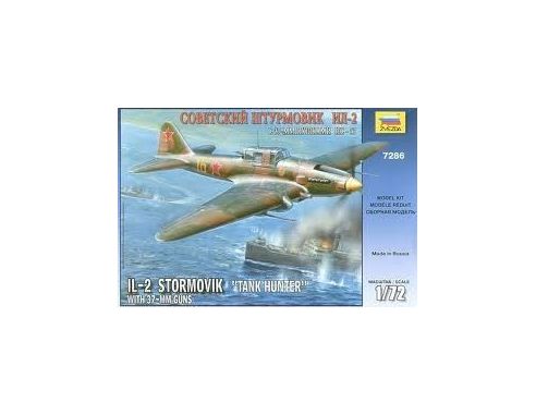 Zvezda Z7286 IL-2 TANK HUNTER KIT 1:72 Kit Aerei