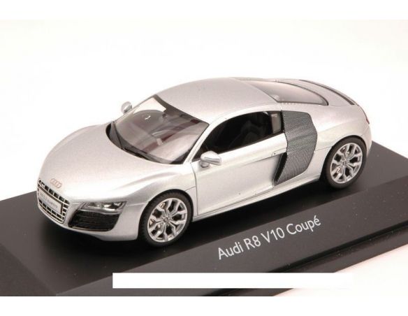 Schuco 4779 AUDI R8 V10 COUPE SILVER 1/43 Modellino