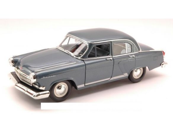 Yat Ming YM24211S GAZ 21 (RUSSIAN CAR) 1970 ASH GREY MET. 1:24 Modellino