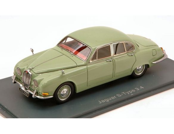 Neo Scale Models NEO43946 JAGUAR S-TYPE 3.4 LIGHT GREEN 1:43 Auto Stradali