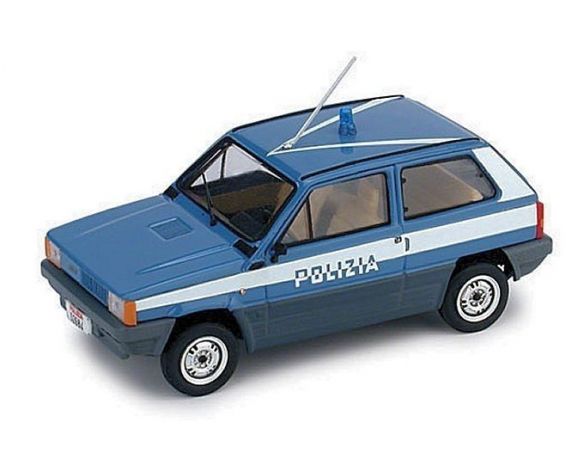 Brumm BM0395 FIAT PANDA 45 1980 POLIZIA 1:43 Modellino