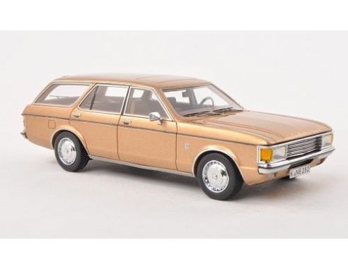 Neo Scale Models NEO44252 FORD GRANADA MKI TURNIER 1972 BEIGE MET.1:43 Modellino