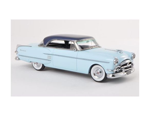 Neo Scale Models NEO44675 PACKARD PACIFIC 2 DOOR HARDTOP COUPE' 1954 LIGHT BLUE 1:43 Modellino