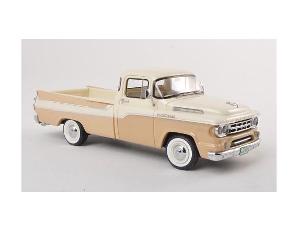 Neo Scale Models NEO44840 DODGE D100 SWEPTSIDE PICK UP 1959 CREAM 1:43 Modellino