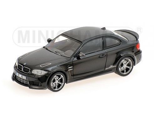 Minichamps 410020041 BMW 1ER M COUPE' ACS1 SPORT 2011 BLACK METALLIC AUTO STRADALI SCALA 1/43