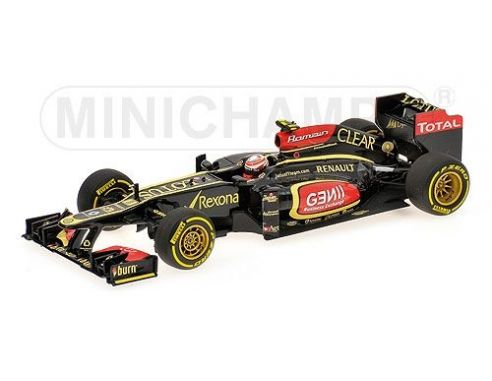 MINICHAMPS 410130078 LOTUS F1 R. GROSJEAN SHOWCAR 2013 Modellino