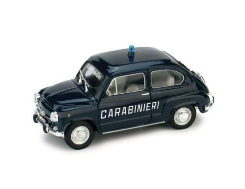 Brumm BM0403 FIAT 600 D CARABINIERI 1965 UPD 1:43 Modellino