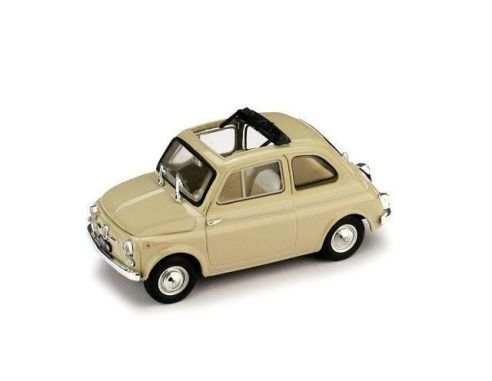Brumm BM0404-04 FIAT 500 D APERTA 1960 BEIGE 1:43 Modellino