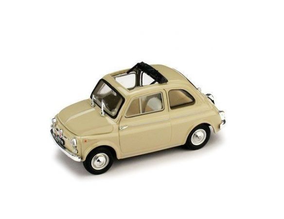 Brumm BM0404-04 FIAT 500 D APERTA 1960 BEIGE 1:43 Modellino