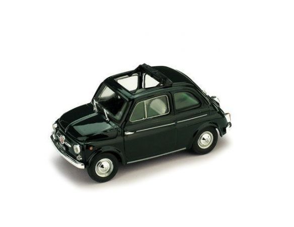 Brumm BM0404-10 FIAT 500 D APERTA 1960 VERDE SCURO 1:43 Modellino