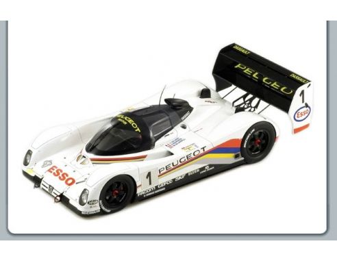 Spark Model S18LM92 PEUGEOT 905 N.1 WINNER LE MANS 1992 WARWICK/DALMAS/BLUNDELL 1:18 Auto Competizione