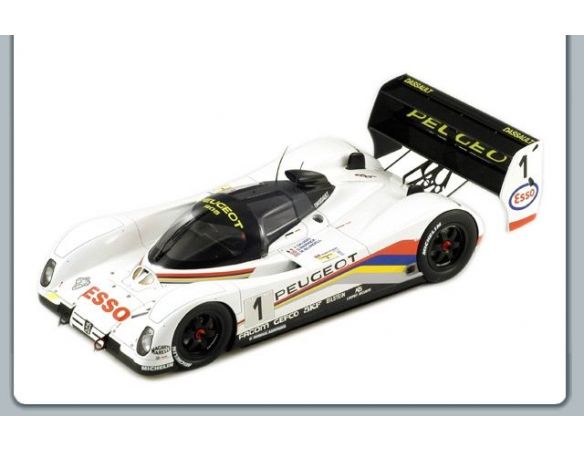 Spark Model S18LM92 PEUGEOT 905 N.1 WINNER LE MANS 1992 WARWICK/DALMAS/BLUNDELL 1:18 Auto Competizione