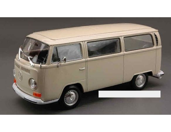 Welly WE2404 VW BUS T 2 1972 CREAM 1:24 Modellino