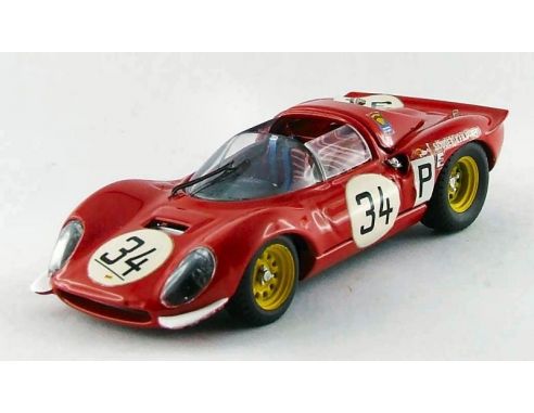 Art Model AM0266 FERRARI DINO 206 N.34 ACCIDENT NURBURGRING 1967 GUICHET-MULLER 1:43 Modellino