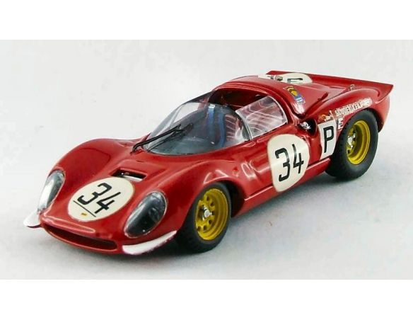 Art Model AM0266 FERRARI DINO 206 N.34 ACCIDENT NURBURGRING 1967 GUICHET-MULLER 1:43 Modellino
