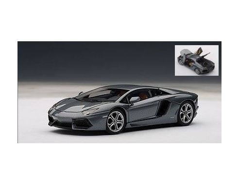 Auto Art / Gateway AA54646 LAMBORGHINI AVENTADOR LP700-4 2012 (PARTI APRIBILI) GRIGIO ESTOQUE 1:43 Modellino