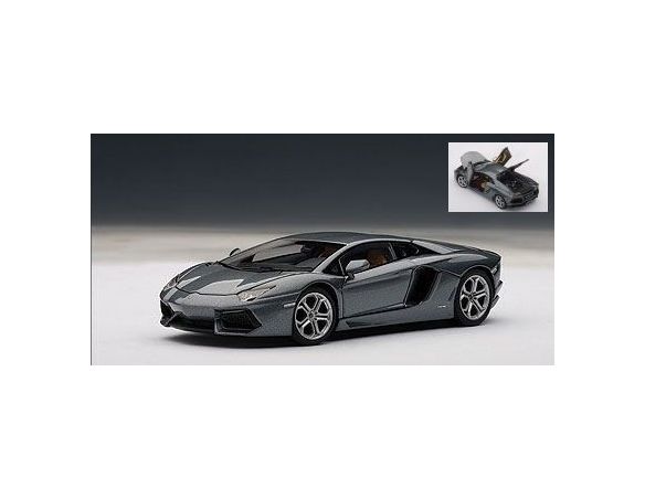 Auto Art / Gateway AA54646 LAMBORGHINI AVENTADOR LP700-4 2012 (PARTI APRIBILI) GRIGIO ESTOQUE 1:43 Modellino
