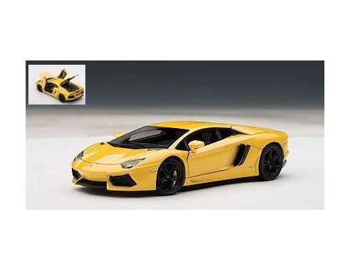 Auto Art / Gateway AA54648 LAMBORGHINI AVENTADOR LP700-4 2012 (PARTI APRIBILI) GIALLO 1:43 Modellino