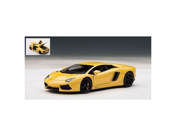 Auto Art / Gateway AA54648 LAMBORGHINI AVENTADOR LP700-4 2012 (PARTI APRIBILI) GIALLO 1:43 Modellino