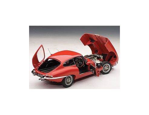 Auto Art / Gateway AA73614 JAGUAR E-TYPE COUPE' SERIES I 3.8 RED 1:18 Modellino