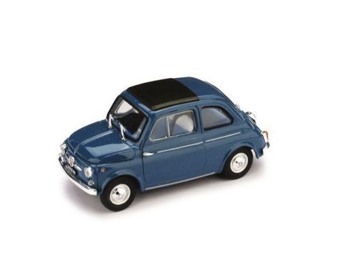 Brumm BM0405-07 FIAT 500 D CHIUSA 1960 BLU FIORENTINO 1:43 Modellino