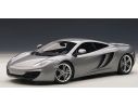 AUTOART AA76007 MC LAREN MP4-12C 2011 SILVER 1:18 Modellino