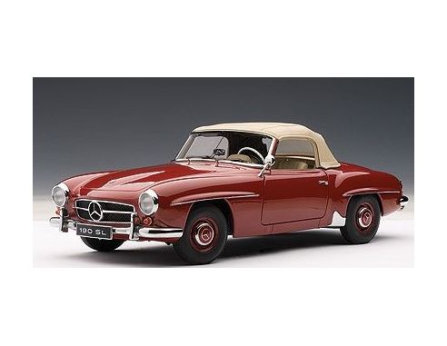 Auto Art / Gateway AA76116 MERCEDES 190 SL SPIDER SOFT TOP 1957 RED 1:18 Auto Stradali