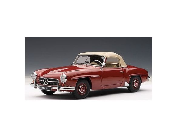 Auto Art / Gateway AA76116 MERCEDES 190 SL SPIDER SOFT TOP 1957 RED 1:18 Auto Stradali