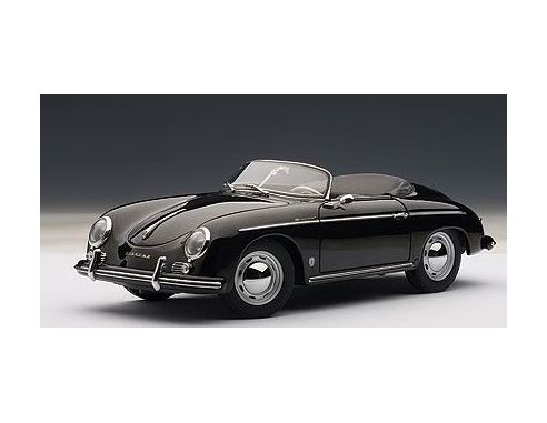 Auto Art / Gateway AA77863 PORSCHE 356A SPEEDSTER EU VERSION 1968 BLACK 1:18 Modellino