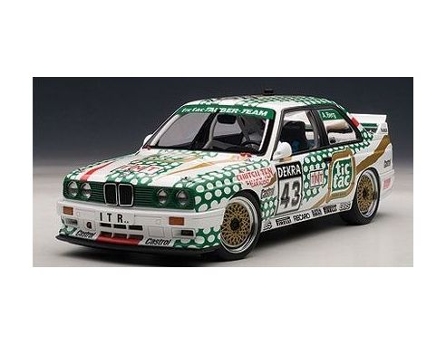 Auto Art / Gateway AA89147 BMW E30 M3 N.43 TIC TAC DTM 1991 ALLEN BERG 1:18 Modellino