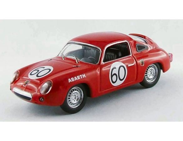 Best Model BT9511 FIAT ABARTH 700S N.60 RETIRED (ENGINE) LM 1960 RIGAMONTI-CATTINI 1:43 Modellino
