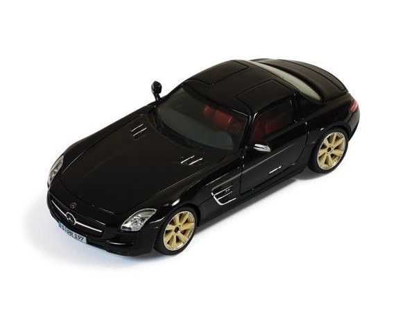 Ixo model MOC118 MERCEDES SLS AMG (RSK8) 2011 BLACK 1:43 Modellino