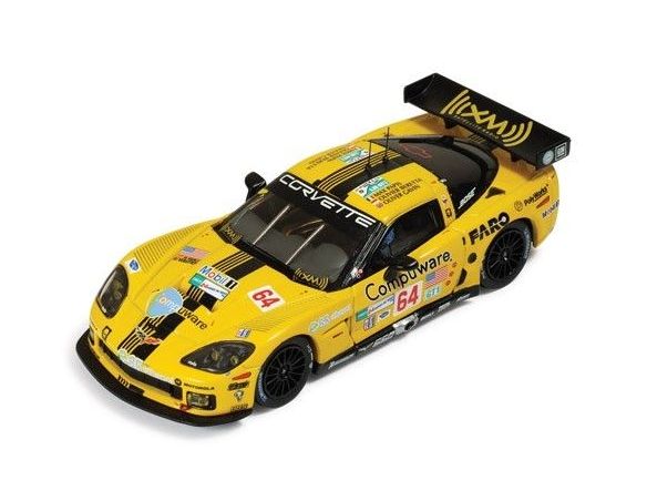Ixo model LMM154 CORVETTE C6-R N.64 15th LM 2008 (3rd LMGT1) PAPIS-BERETTA-GAVIN 1:43 Modellino