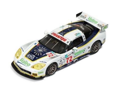 Ixo model LMM155 CORVETTE C6-R N.72 17th LM 2008 ALPHAND-MOREAU-POLICAND 1:43 Modellino