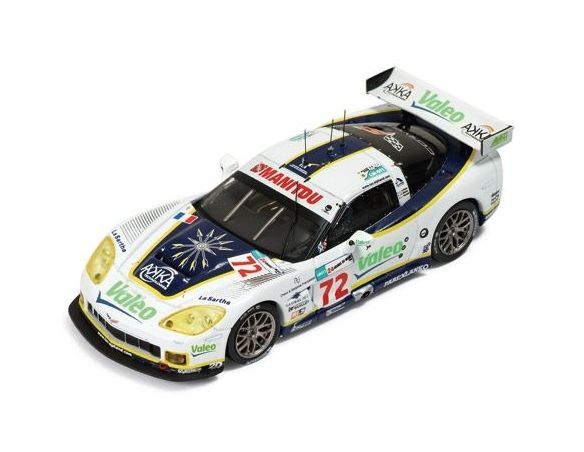 Ixo model LMM155 CORVETTE C6-R N.72 17th LM 2008 ALPHAND-MOREAU-POLICAND 1:43 Modellino