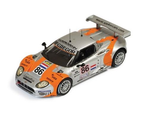 Ixo model LMM224 SPYKER C8 SPYDER GT2R N.86 32th LM 2006 BLEEKEMOLEN-HEZEMANS-KANE 1:43 Auto Competizione