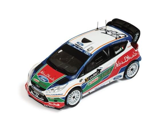 Ixo model RAM463 FORD FIESTA WRC N.3 UK TEST KIRKBRIDE ARFIELD 2011 M.SIMONCELLI 1:43 Modellino