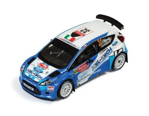 Ixo model RAM502 FORD FIESTA S2000 N.32 14th M.CARLO 2012 BREEN-ROBERTS 1:43 Modellino
